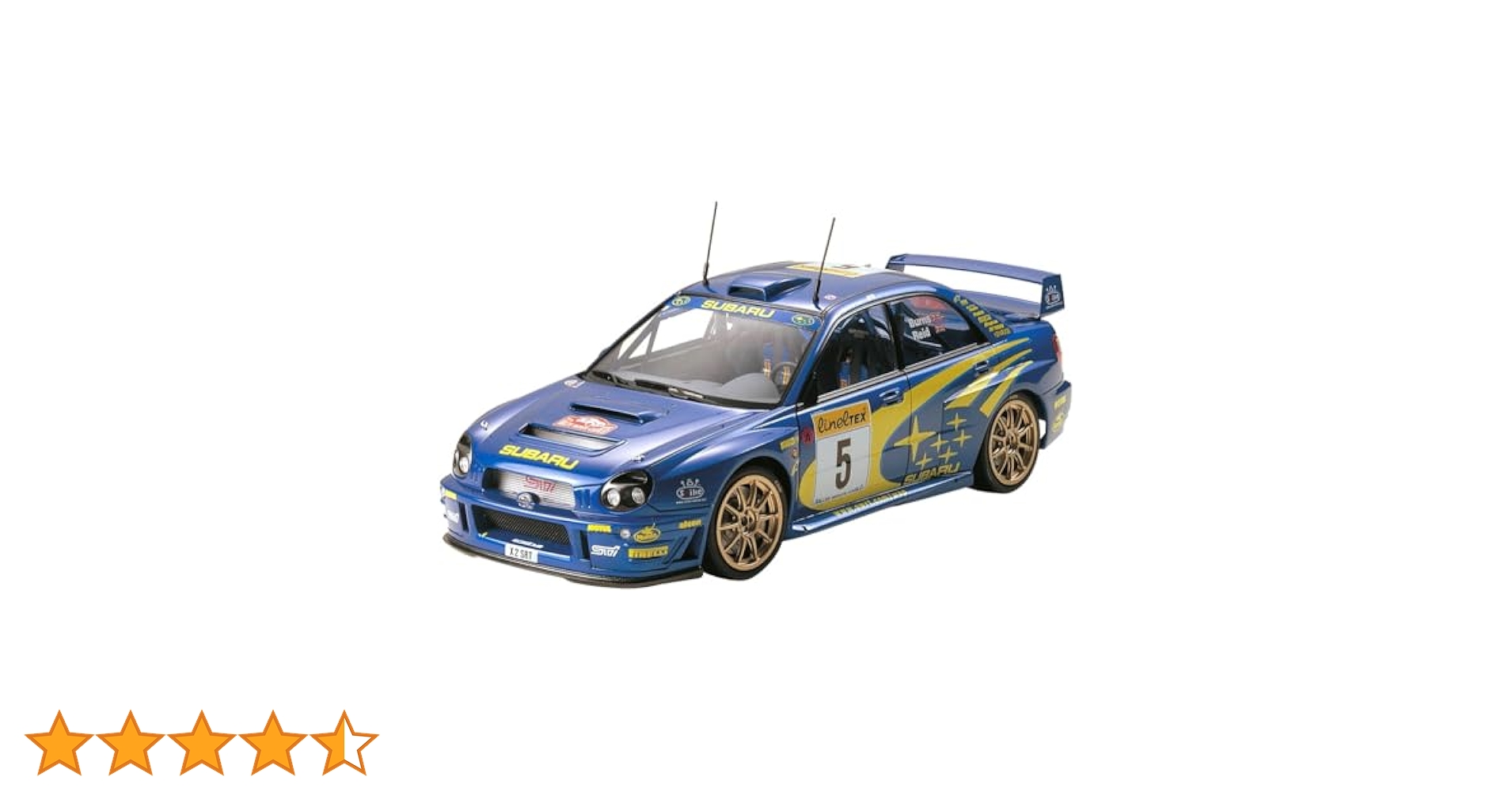 タミヤ★Subaru Impreza WRC 新井仕様 TB-01シャーシ タミヤ 1/24 スポーツカーシリーズ スバル インプレッサ WRC